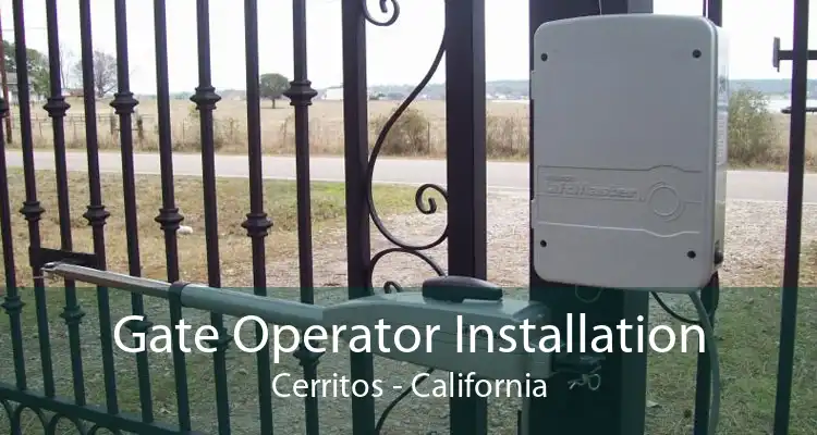 Gate Operator Installation Cerritos - California